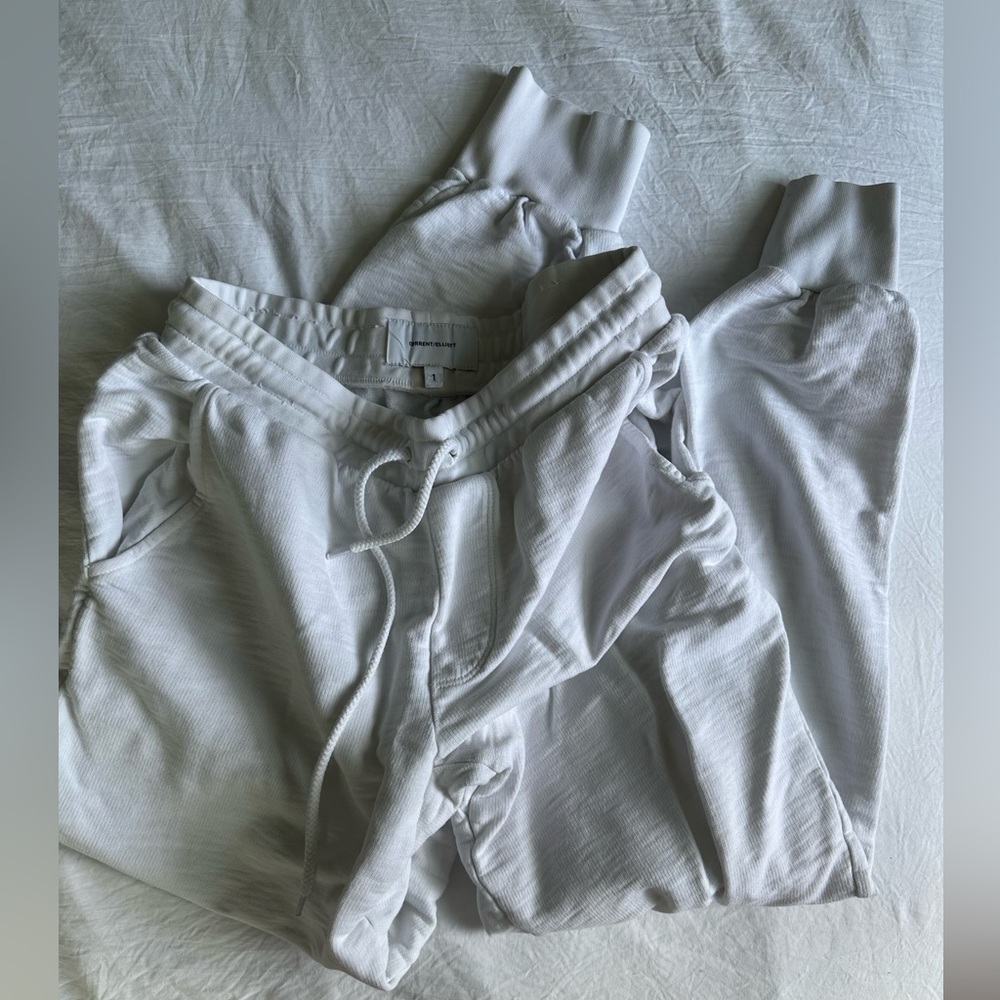 Current Elliot Sweatpants / joggers size 1 white